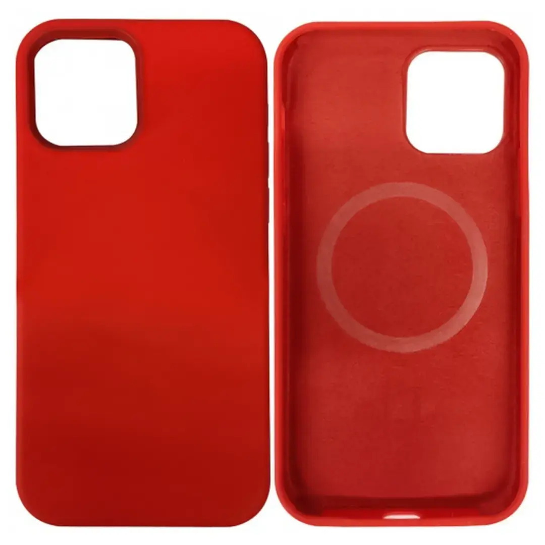 iPhone 17 Pro Max MagSafe Soft Touch Case Red